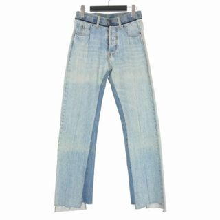 マルタンマルジェラ(Maison Martin Margiela)のメゾンマルジェラ 1 20AW 再構築 カットオフ デニムパンツ ジーンズ 38(デニム/ジーンズ)