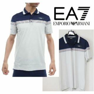 エンポリオアルマーニイーエーセブン(EMPORIO ARMANI EA7)の新品【EA7 エンポリオアルマーニ】VUNTUS 7 半袖ポロシャツ XL(ポロシャツ)