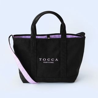 トッカ(TOCCA)の新品 TOCCA SANA TOTE M トートバッグ M ブラック(トートバッグ)