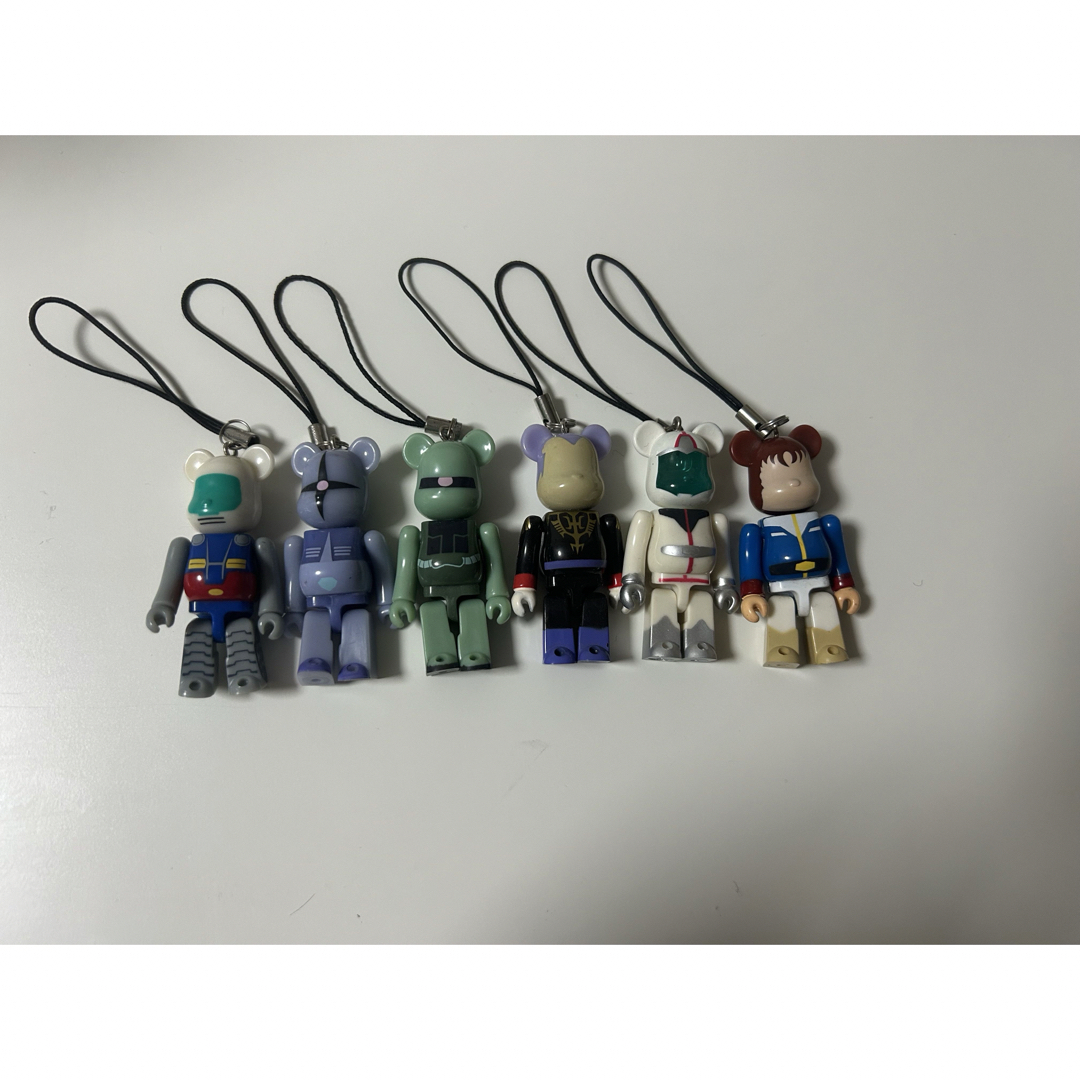 BE@RBRICK(ベアブリック)のベアブリック　ガンダム　ペプシ景品6点セット エンタメ/ホビーのおもちゃ/ぬいぐるみ(キャラクターグッズ)の商品写真