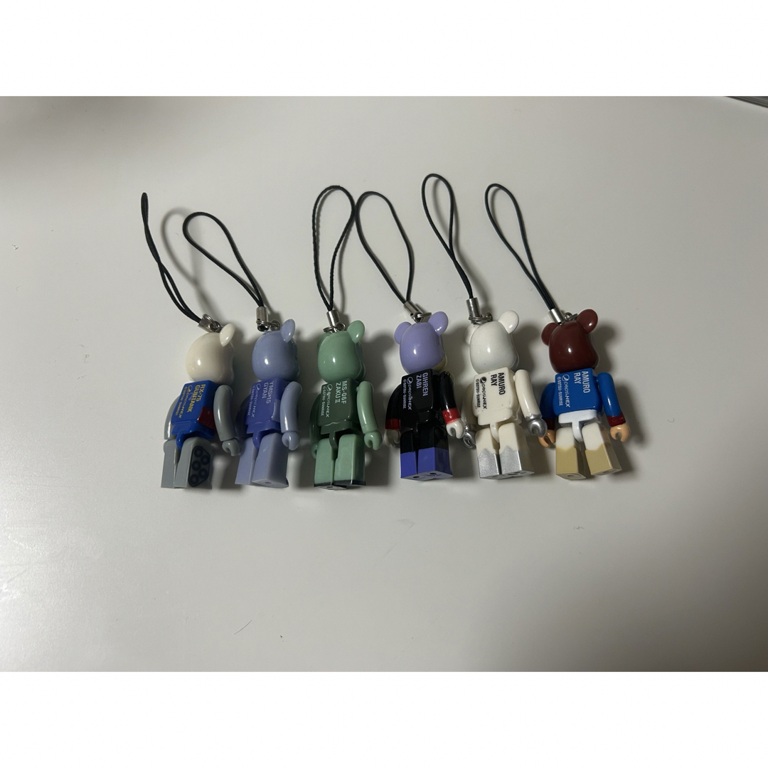 BE@RBRICK(ベアブリック)のベアブリック　ガンダム　ペプシ景品6点セット エンタメ/ホビーのおもちゃ/ぬいぐるみ(キャラクターグッズ)の商品写真