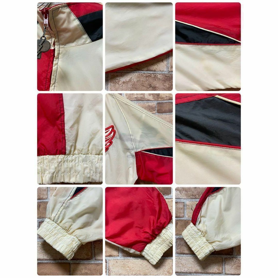 PROPLAYER　レッドウイング　ナイロンジャケット　ビッグロゴ　コラボ　L メンズのジャケット/アウター(ナイロンジャケット)の商品写真