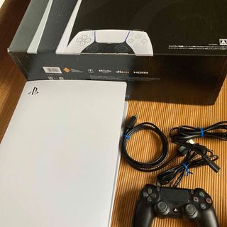 プレイステーション(PlayStation)のプレイステーション5 1100B デジタル Edition  本体セット動作品(家庭用ゲーム機本体)