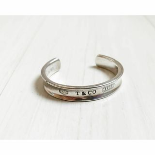 ティファニー(Tiffany & Co.)のTIFFANY＆Co. ティファニー T&CO 1837カフ バングル シルバー(ブレスレット/バングル)