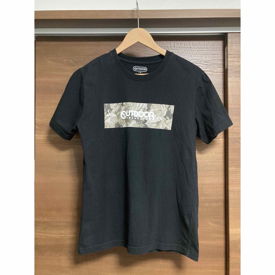 アウトドア  黒Tシャツ レディースのトップス(カットソー(半袖/袖なし))の商品写真