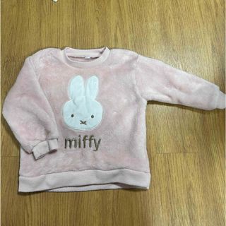 ミッフィー(miffy)のミッフィー トレーナー 起毛 90(その他)