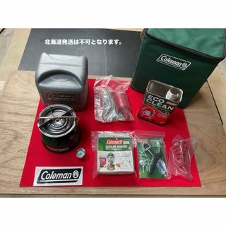 コールマン(Coleman)のColeman508動作良好美品・収納ケース・圧力計・燃料缶・豪華フルセット品！(ストーブ/コンロ)