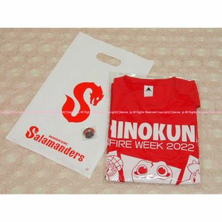 未着用⭐️応援に！ヴォルターズ/サラマンダーズ/ロアッソ 記念Tシャツ&缶バッジ