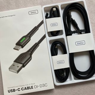 タイプC ケーブル USB-C 充電ケーブル 3本セット 0.5m+1m+3m(その他)