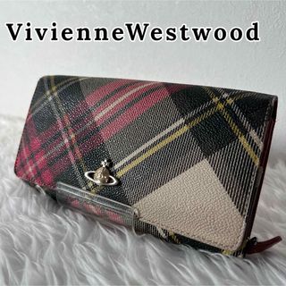 ヴィヴィアンウエストウッド(Vivienne Westwood)の♡美品♡ ヴィヴィアンウエストウッド 長財布 総柄 オーヴ イタリア製(財布)