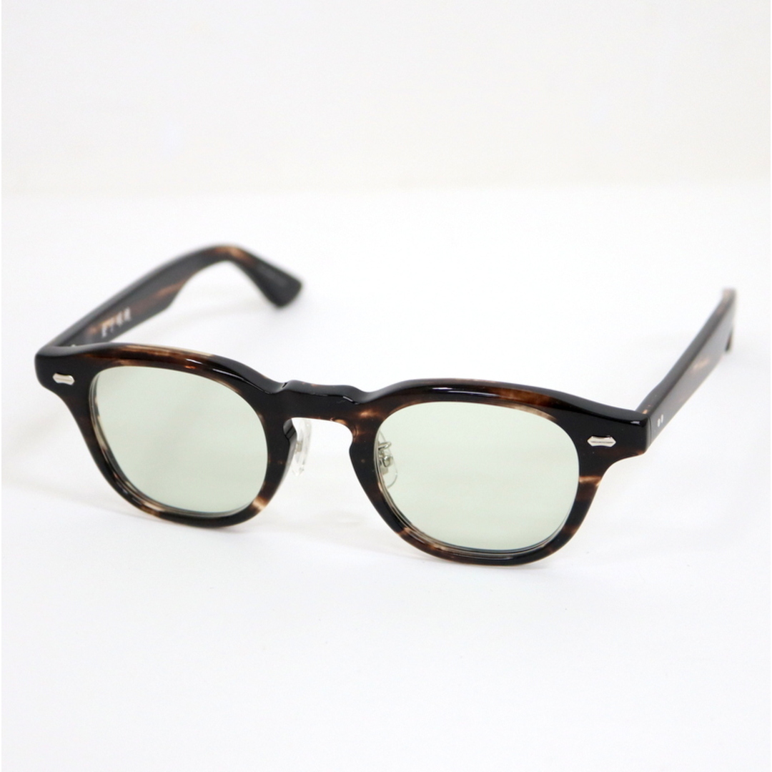 【KANEKO OPTICAL】金子眼鏡 手造 サングラス ブラウン プラスチック KCS-27 46□24-146/ok04587tg メンズのファッション小物(サングラス/メガネ)の商品写真