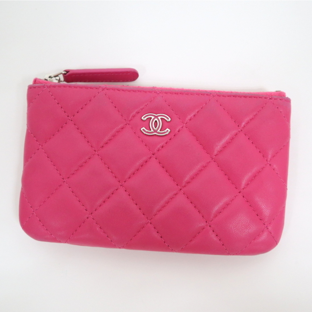 CHANEL(シャネル)の【CHANEL】シャネル コインケース マトラッセ ラムスキン ピンク A69523 21番台/tm08546tg レディースのファッション小物(コインケース)の商品写真