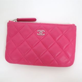 シャネル(CHANEL)の【CHANEL】シャネル コインケース マトラッセ ラムスキン ピンク A69523 21番台/tm08546tg(コインケース)