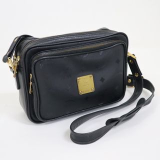 MCM - 【MCM】エムシーエム ショルダーバッグ 《ロゴグラム》 《ヴィゼトス》ブラック×ナイロン/br3750ik