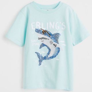 エイチアンドエム(H&M)のH&M スパンコールtシャツ(Tシャツ/カットソー)