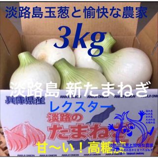 淡路島産 新玉ねぎ 3kg 高糖度 新たまねぎ 新玉葱(野菜)