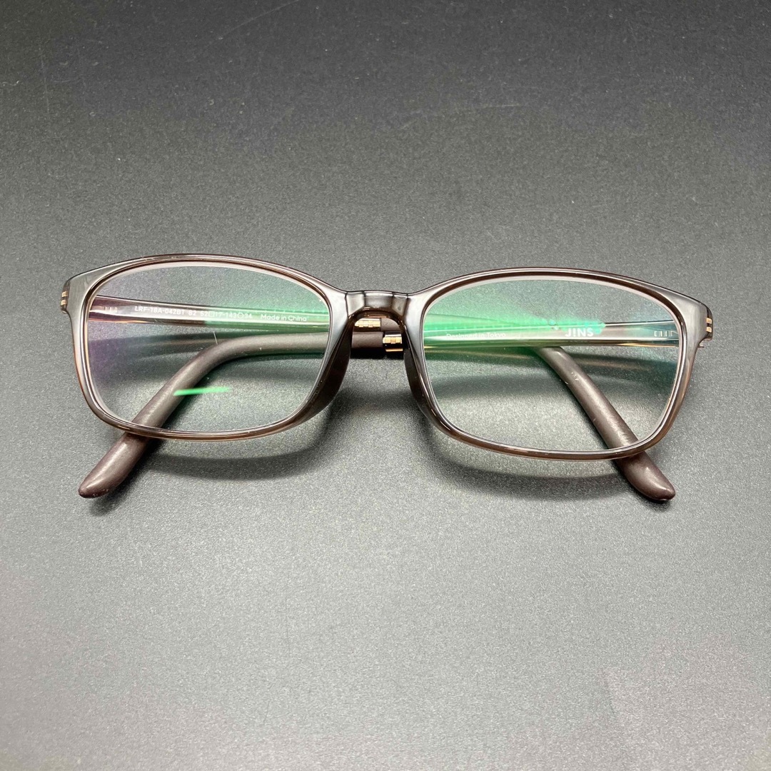 JINS(ジンズ)の即決 JINS ジンズ メガネ 眼鏡 LRF-18A-042BT メンズのファッション小物(サングラス/メガネ)の商品写真