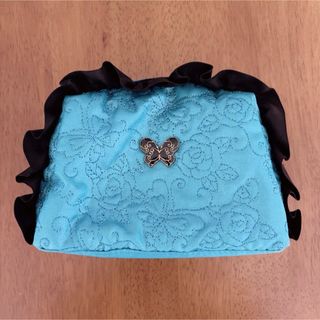 アナスイ(ANNA SUI)のANNA SUI   アナスイ　ポーチ　ブルー　グリーン(ポーチ)