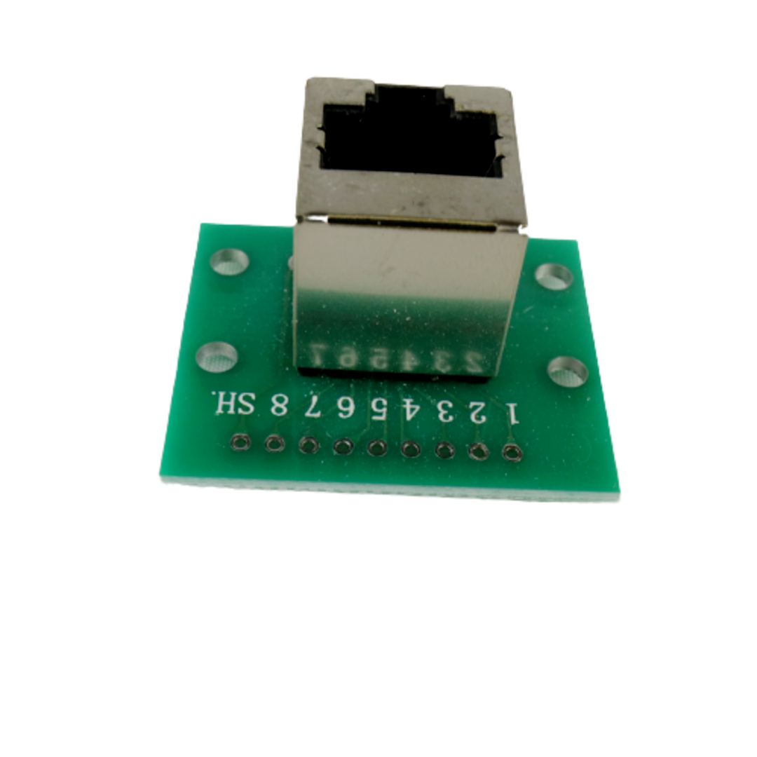 2.7×3.5㎝　上向きタイプ　RJ45端子付基板 DIY 試験用回路 エンタメ/ホビーのテーブルゲーム/ホビー(アマチュア無線)の商品写真