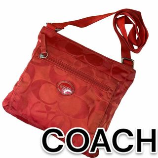 コーチ(COACH)の希少モデル　COACH　ナイロンポシェット　ショルダーバッグ　軽量　斜め掛け(ショルダーバッグ)