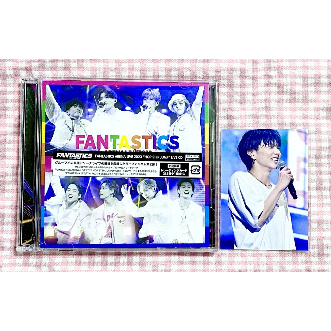 FANTASTICS from EXILE TRIBE(ファンタスティックスフロムエグザイルトライブ)のHSJアリーナLIVE CD　佐藤大樹 トレカ エンタメ/ホビーのCD(ポップス/ロック(邦楽))の商品写真