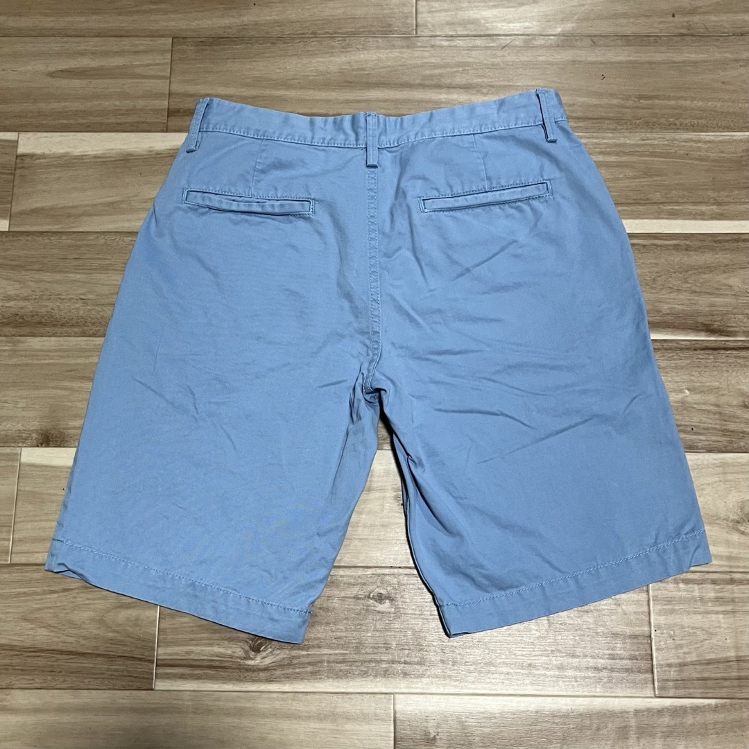 GAP(ギャップ)のGAP KHAKIS ギャップ メンズ ハーフパンツ ライトブルー Sサイズ メンズのパンツ(ショートパンツ)の商品写真