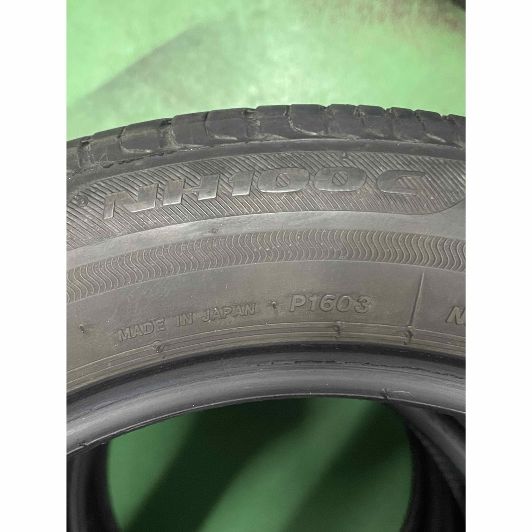 BRIDGESTONE(ブリヂストン)の夏タイヤ　155/65R14　ブリヂストン　エコピア　NH100C　中古品 自動車/バイクの自動車(タイヤ)の商品写真