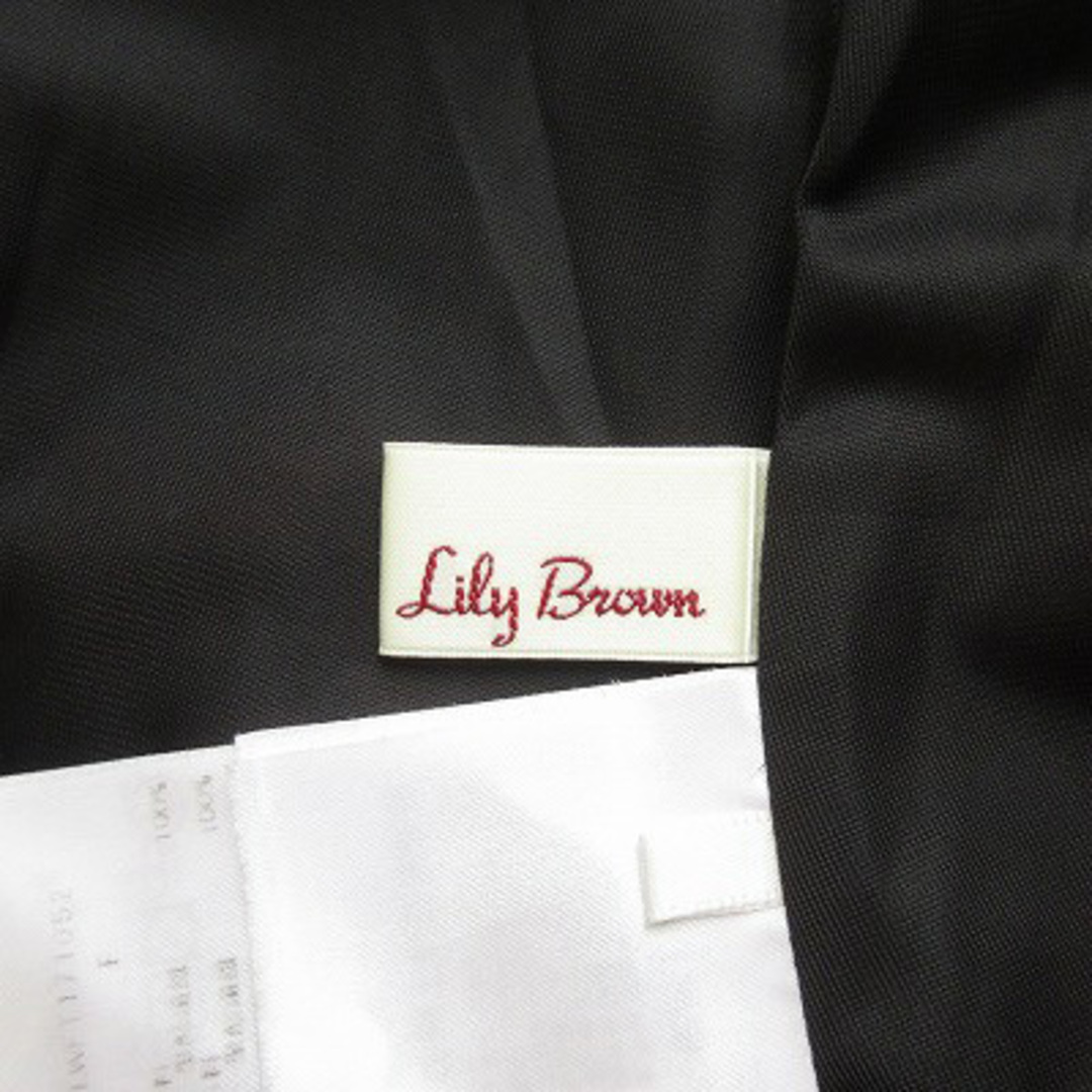 Lily Brown(リリーブラウン)のリリーブラウン Lily Brown ブラウス 花柄 総柄 ギャザー シフォン レディースのトップス(シャツ/ブラウス(半袖/袖なし))の商品写真