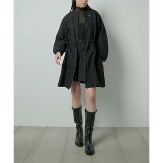 LE CIEL BLEU - ジャカードボンバードレス Jacquard Bomber Dress