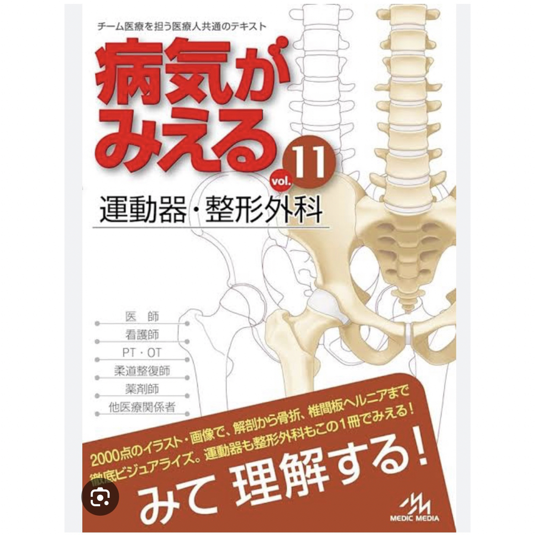 病気がみえる整形外科　としっーー様専用 エンタメ/ホビーの本(その他)の商品写真