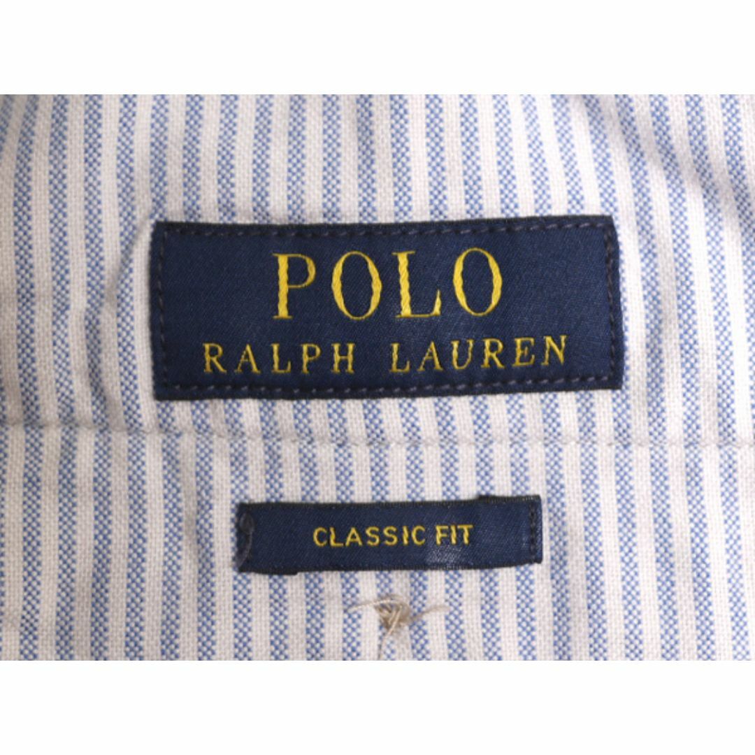 Ralph Lauren(ラルフローレン)のポロ ラルフローレン コットン チノ パンツ メンズ 36 32 / 古着 スラックス ノータック ストレート ポロチノ アーミー タイプ チノパンツ メンズのパンツ(チノパン)の商品写真