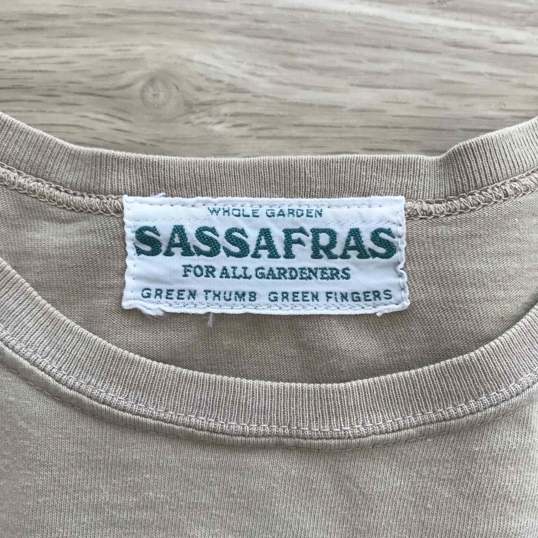 SASSAFRAS(ササフラス)のSASSAFRAS ササフラス　Tシャツ　半袖　カットソー　ガーデニング　ウエア メンズのトップス(Tシャツ/カットソー(半袖/袖なし))の商品写真