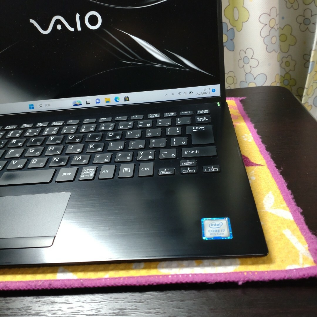 VAIO(バイオ)の大容量メモリ16G！VAIO proPK11 ノートパソコン！i7 スマホ/家電/カメラのPC/タブレット(ノートPC)の商品写真