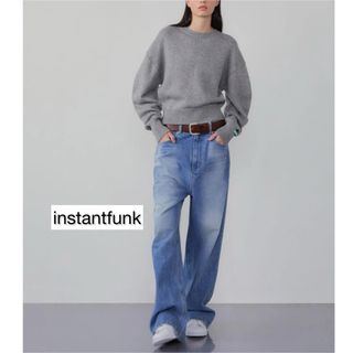 ザラ(ZARA)のインスタントファンク🩵ニット(ニット/セーター)