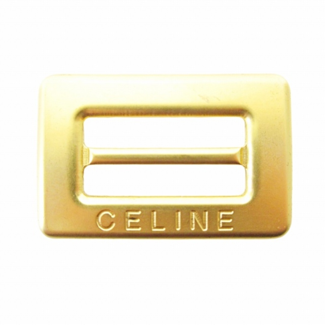 celine(セリーヌ)のセリーヌ CELINE ヴィンテージ バックル本体 バックルのみ ロゴ ゴールド レディースのファッション小物(ベルト)の商品写真