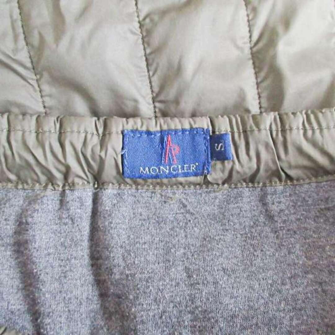 MONCLER(モンクレール)のモンクレール ヴィンテージ 中綿 スカート ミディ丈 ロング丈 カーキ S レディースのスカート(ロングスカート)の商品写真