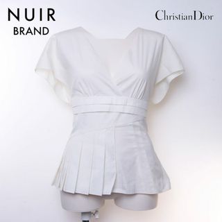 クリスチャンディオール(Christian Dior)のディオール Dior size38 ノースリーブ ブラウス(シャツ/ブラウス(長袖/七分))