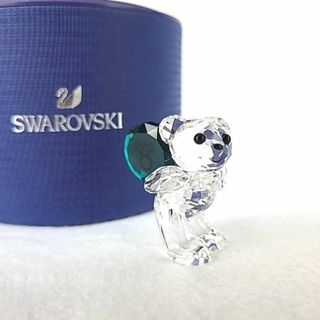 スワロフスキー(SWAROVSKI)の●美品 ◆ スワロフスキー　クリスベア　おうし座　5396295　箱つき(置物)