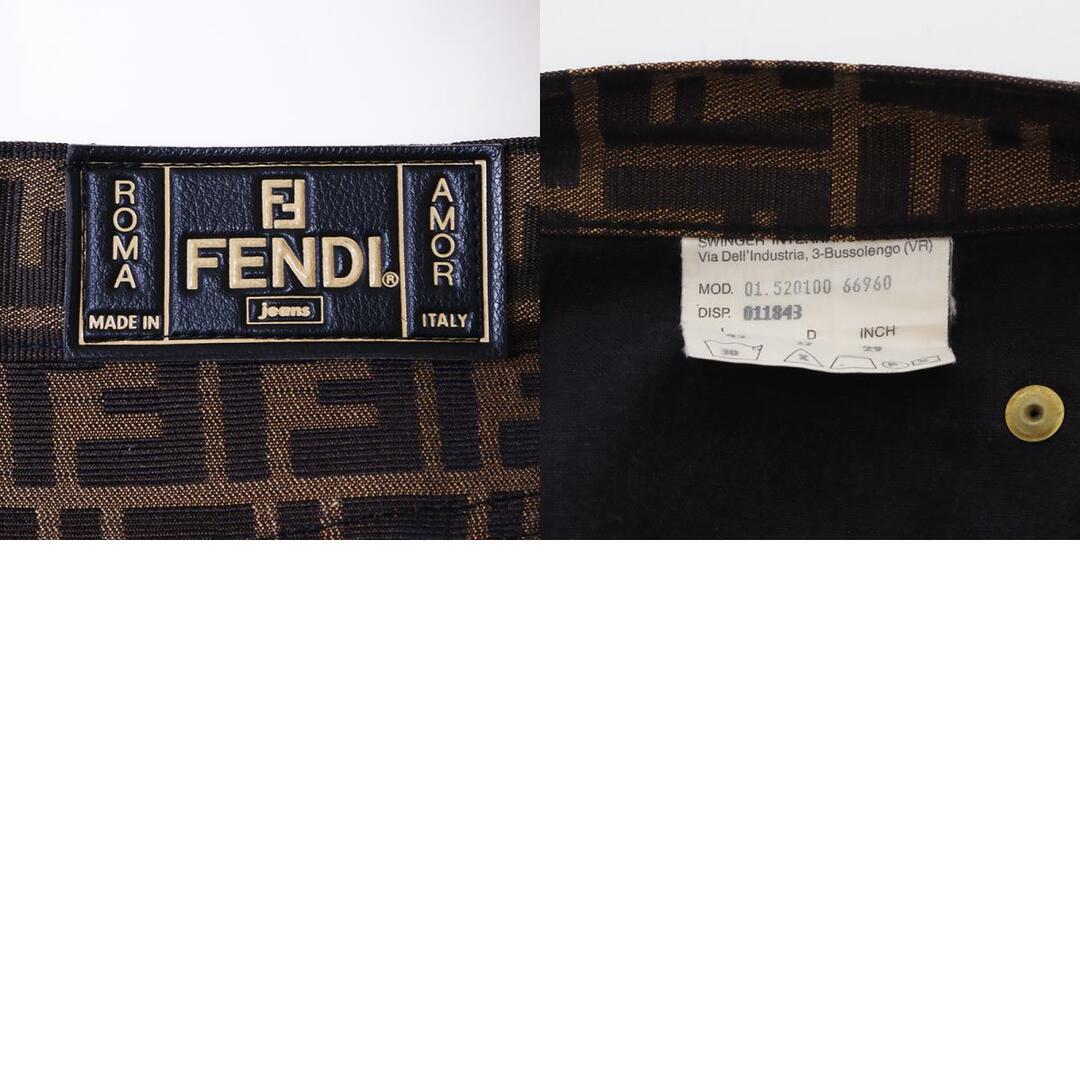 FENDI(フェンディ)のフェンディ FENDI 29インチ ズッカ パンツ レディースのパンツ(カジュアルパンツ)の商品写真