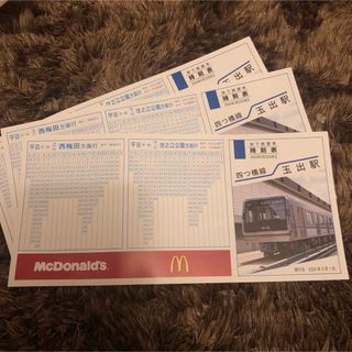 大阪メトロ　鉄道　四つ橋線　玉出駅　時刻表　地下鉄　関西　ローカル　紙(鉄道乗車券)