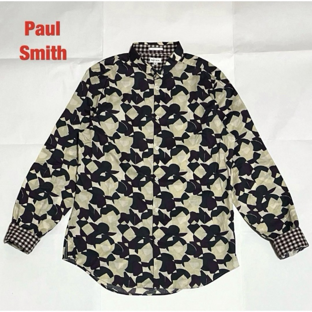 Paul Smith(ポールスミス)の【人気】Paul Smith　ポールスミス　総柄シャツ　長袖シャツ　マルチカラー メンズのトップス(シャツ)の商品写真