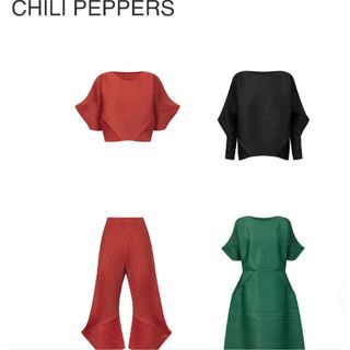 PLEATS PLEASE ISSEY MIYAKE - プリーツプリーズCHILI PEPPER トップス店限定商品