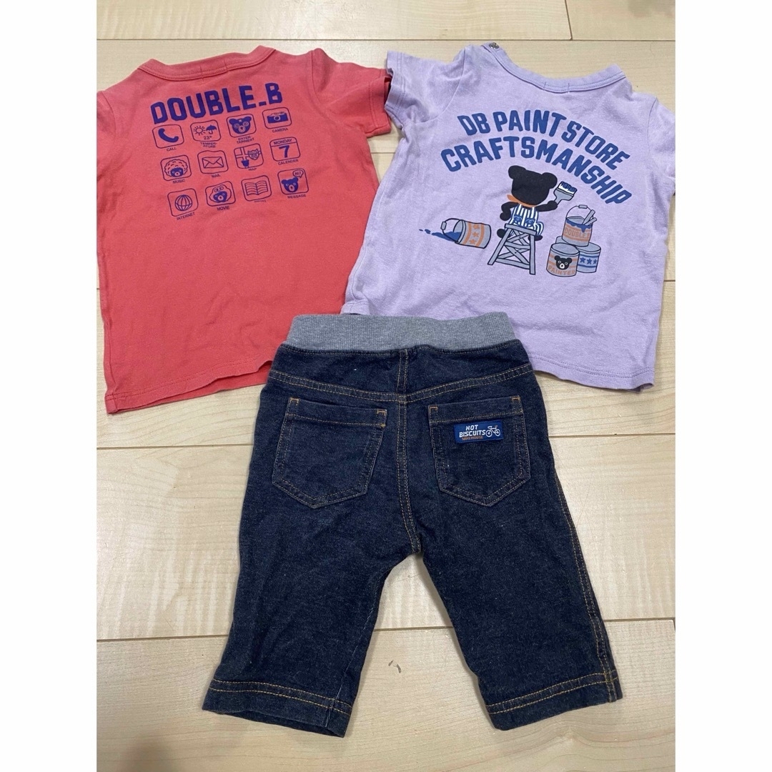 DOUBLE.B(ダブルビー)のダブルビー　セット キッズ/ベビー/マタニティのキッズ服男の子用(90cm~)(Tシャツ/カットソー)の商品写真