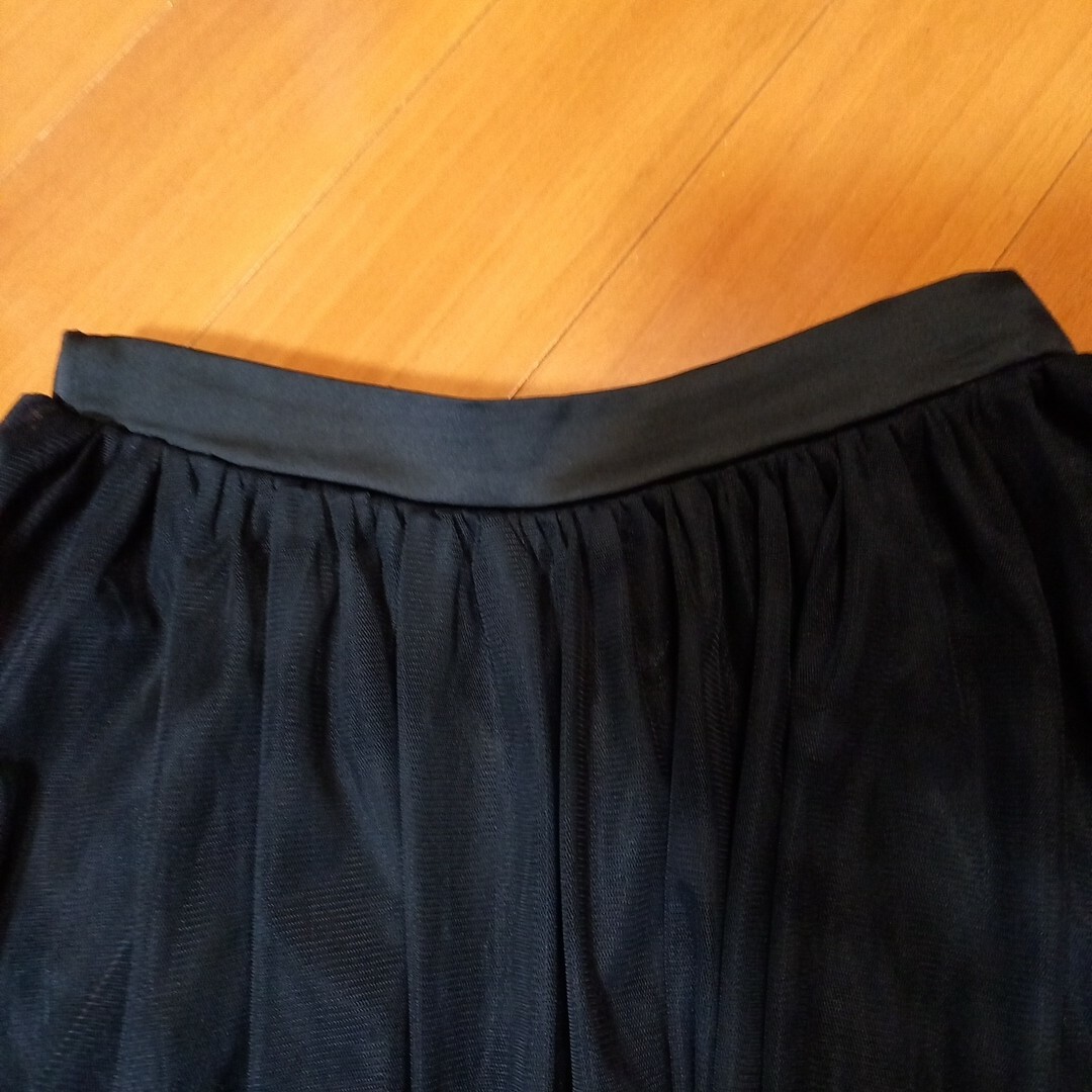 レディース　チュールスカート　Mサイズ レディースのスカート(ひざ丈スカート)の商品写真