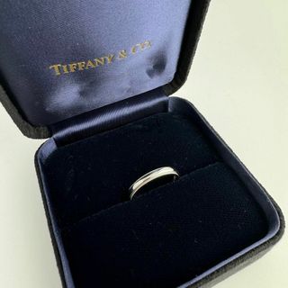 ティファニー(Tiffany & Co.)のティファニー Pt950 指輪 リング ミルグレイン プラチナ 15 号(リング(指輪))