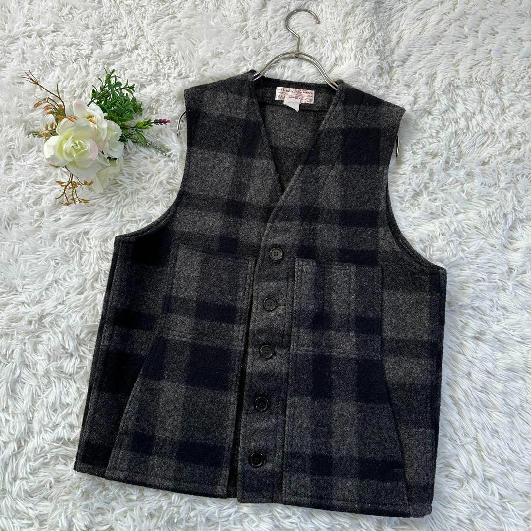 FILSON(フィルソン)の極美品 入手困難 FILSON MACKINAW WOOL VEST  38 メンズのトップス(ベスト)の商品写真