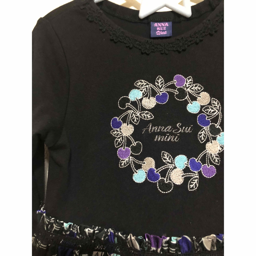 ANNA SUI mini(アナスイミニ)のアナスイミニ　ワンピース　チュール キッズ/ベビー/マタニティのキッズ服女の子用(90cm~)(ワンピース)の商品写真