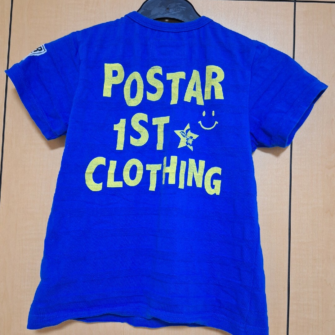 POSTAR(ポスター)のPOSTAR Tシャツ 130 青 キッズ/ベビー/マタニティのキッズ服男の子用(90cm~)(Tシャツ/カットソー)の商品写真