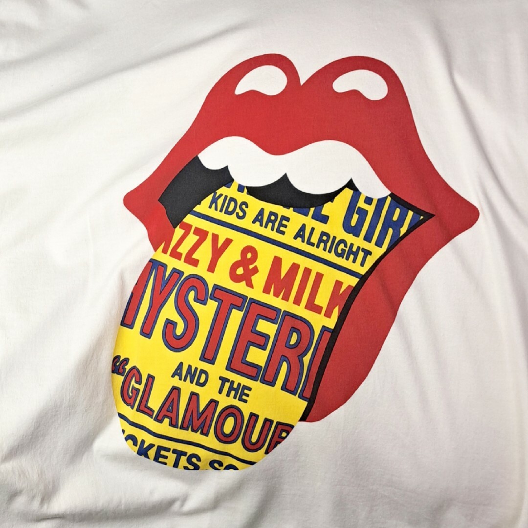 HYSTERIC GLAMOUR(ヒステリックグラマー)のTHEE HYSTERIC XXX×ローリングストーンズ　半袖Tシャツ　L メンズのトップス(Tシャツ/カットソー(半袖/袖なし))の商品写真