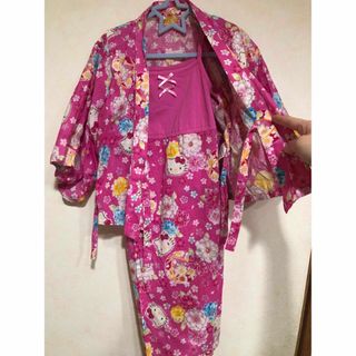 サンリオ - サンリオ キティ キッズ浴衣 120 の通販 by yuu's shop サンリオ - サンリオ キティ キッズ浴衣 120 の通販 by yuu's shop